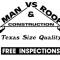 Man vs Roof